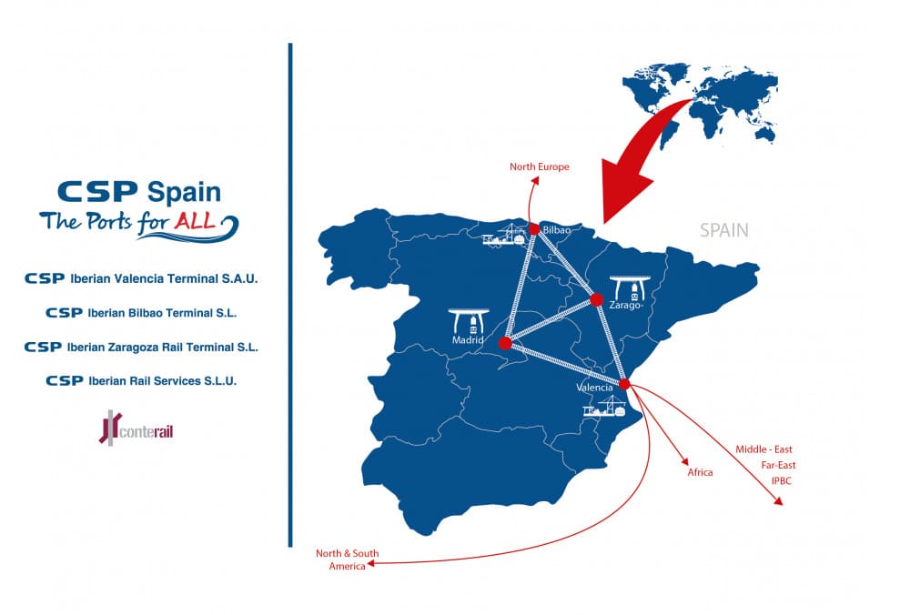 COSCO SHIPPING Spain conecta de forma sostenible los centros logísticos españoles
