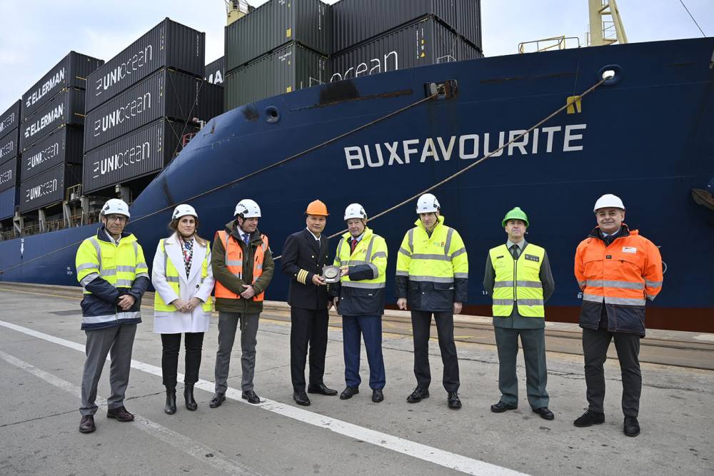 El Puerto de Bilbao inaugura un servicio de contenedores que le conecta directamente con la costa este de EE. UU.