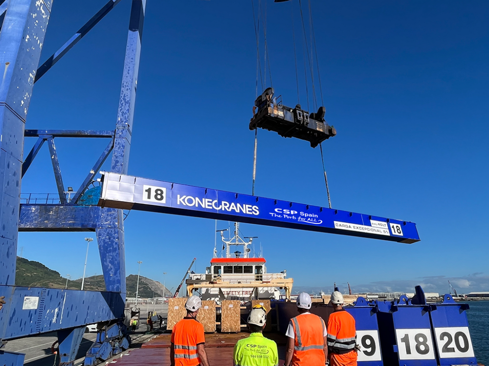 CSP Iberian Bilbao Terminal acquires 6 new eco-efficient hybrid RTGs